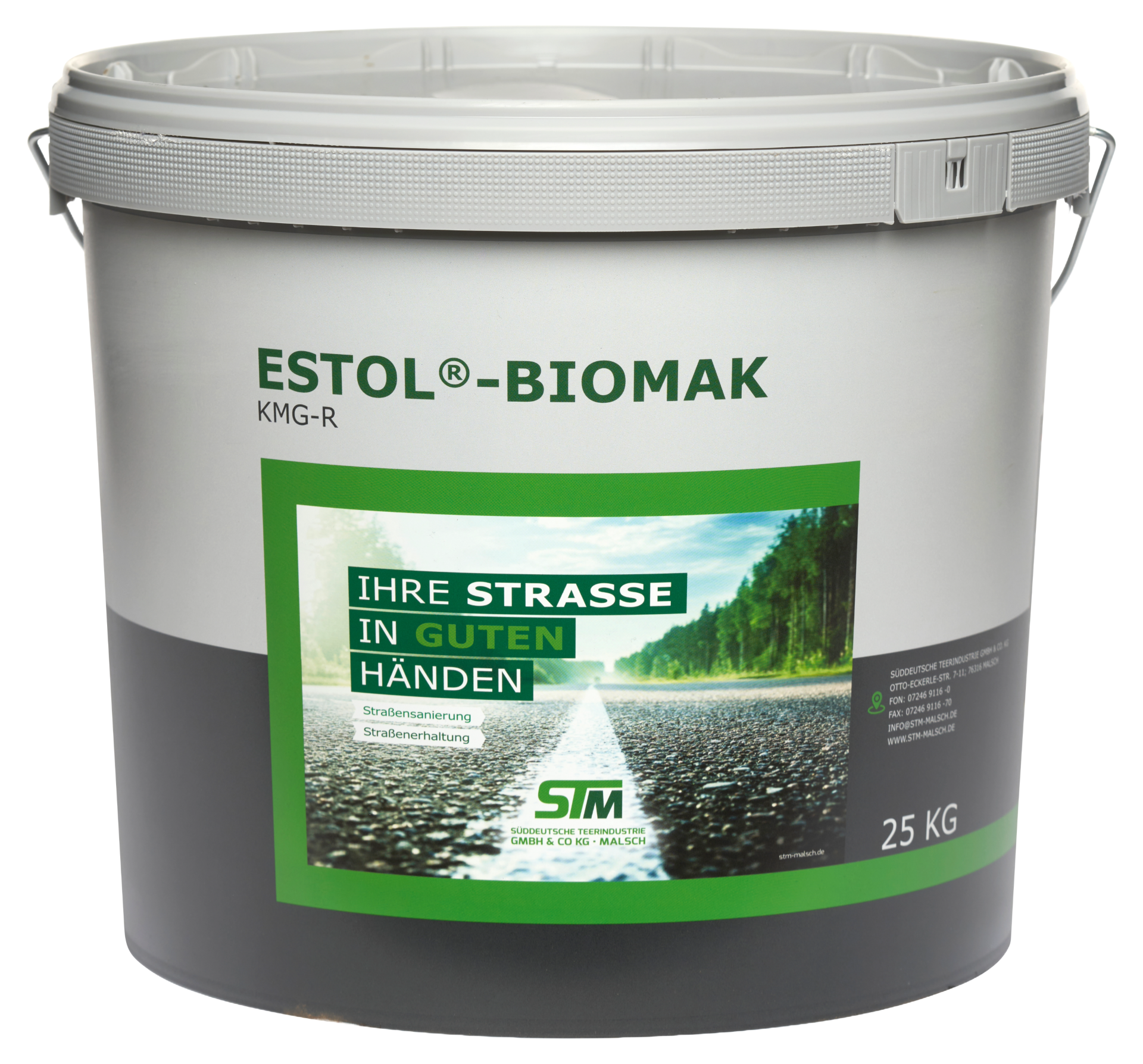 Biomak reactief reparatie asfalt - Biomak-reparatie-asfalt-laagdikte-tot-50mm-asfalt-repareren