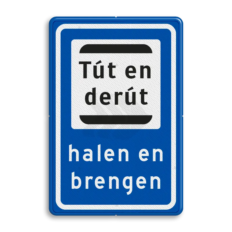 Kiss & Ride borden - informatiebord-tut-en-derut-halen-en-brengen-traffictotaal.nl