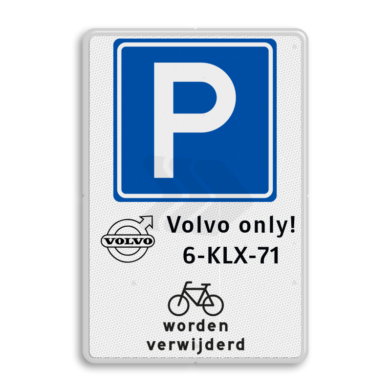 Parkeerborden (toegestaan) - parkeerbord-e04-automerk-en-eigen-tekst-traffictotaal.nl