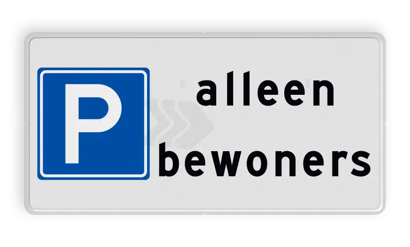 Parkeerborden (toegestaan) - parkeren-toegestaan-rvv-e04-tekst-traffictotaal.nl