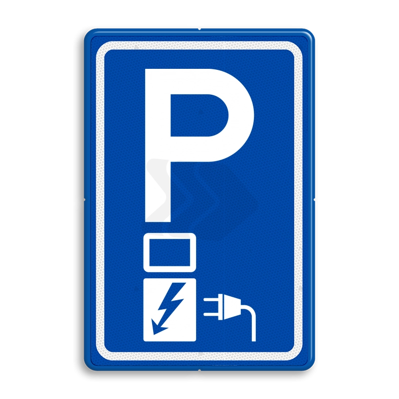 PARKEERGELEGENHEID - verkeersbord-e08o-parkeerplaats-oplaadpunt-elektrische-auto-kopen