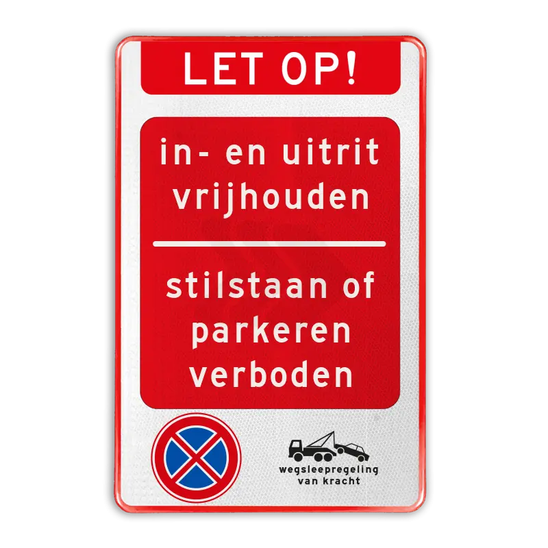 Niet stilstaan borden - verkeersbord-inrituitrit-vrijhouden-parkerenstilstaan-verboden-e02-wsr-traffictotaal