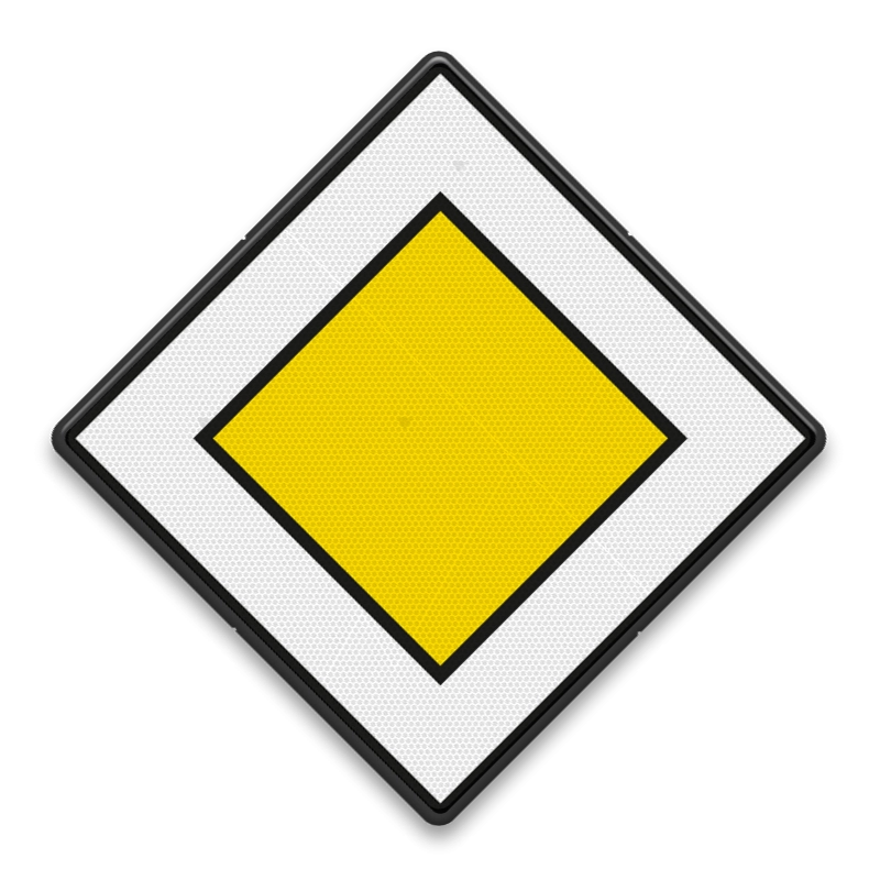 B - VOORRANGSBORDEN - verkeersbord-rvv-b01-voorrangsweg-traffictotaal