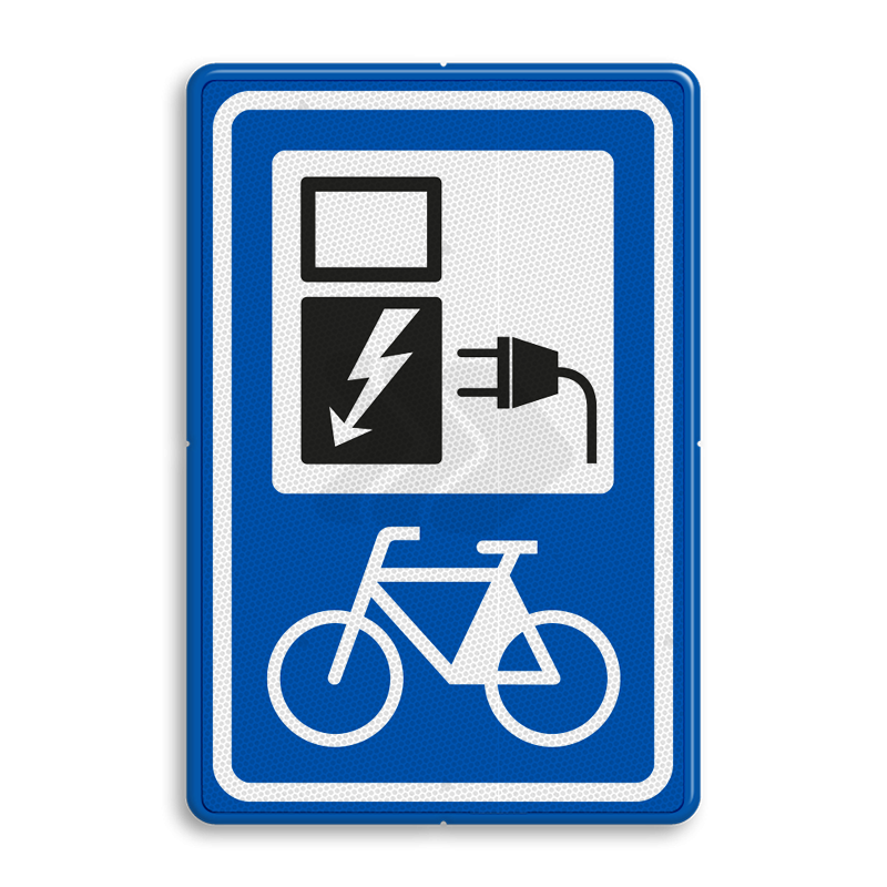 BW - BEWEGWIJZERING - verkeersbord-rvv-bw101sp20-oplaadpunt-elektrische-fiets