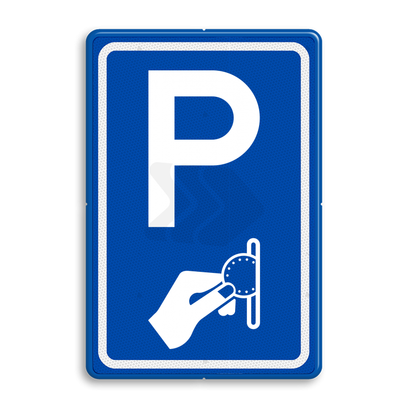 BW - BEWEGWIJZERING - verkeersbord-rvv-bw111-betaald-parkeren