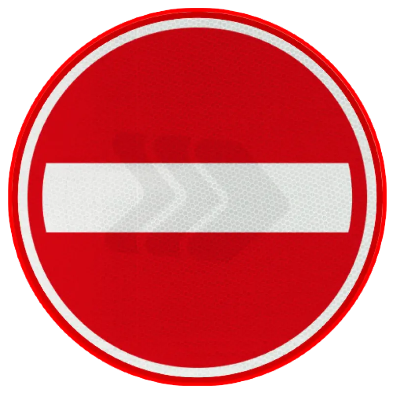 GESLOTEN VERKLARINGEN - verkeersbord-rvv-c02-eenrichtingsweg-in-deze-richting-gesloten-