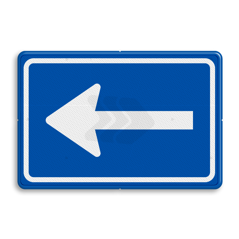 RIJRICHTING - verkeersbord-rvv-c04-eenrichtingsweg-volgen