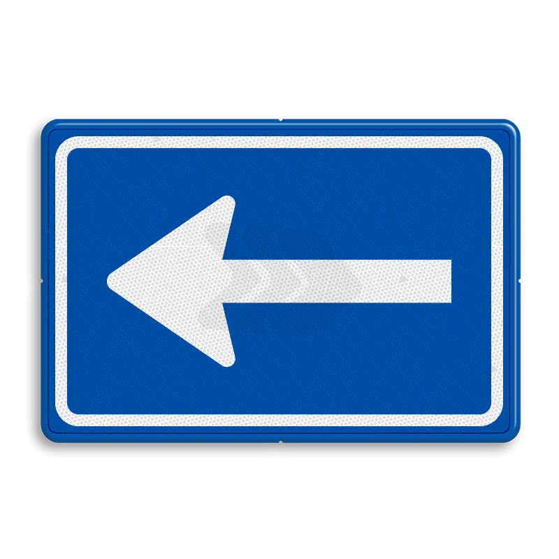RIJRICHTING - verkeersbord-rvv-c04-eenrichtingsweg-volgen
