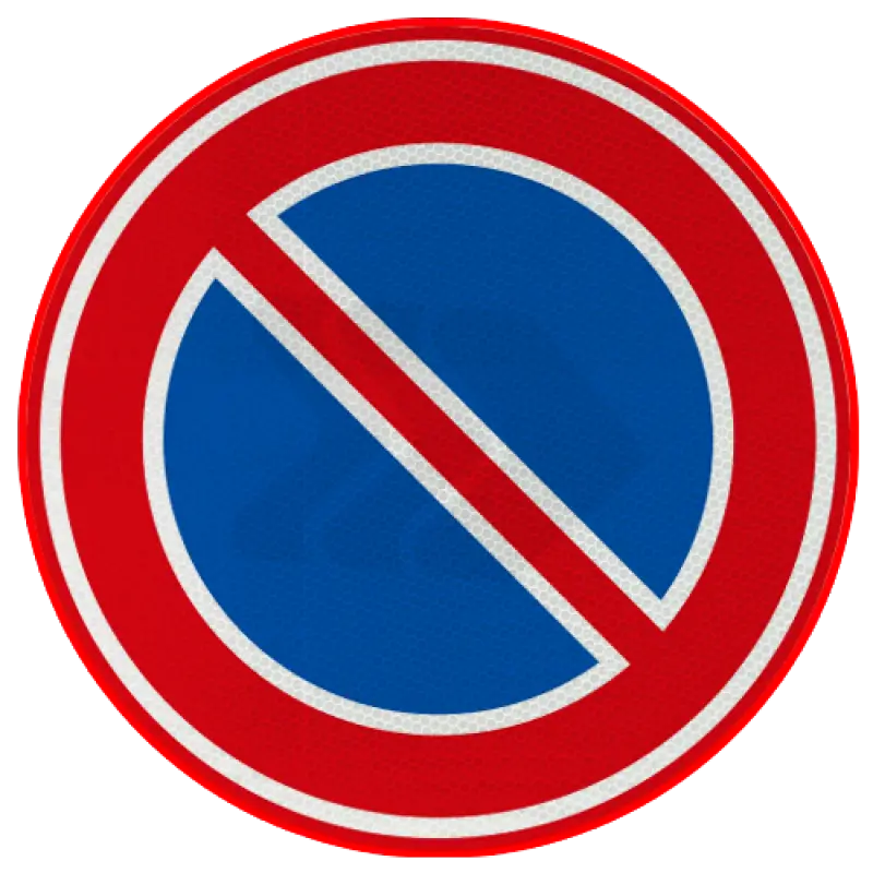 Parkeerborden (verboden) - verkeersbord-rvv-e01-parkeerverbod-