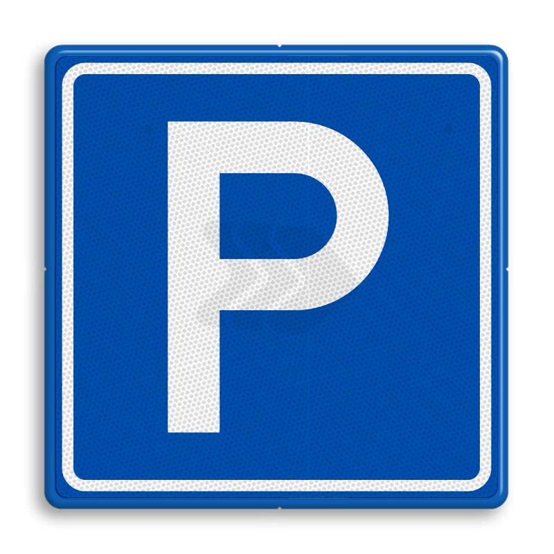 PARKEERGELEGENHEID - verkeersbord-rvv-e04-parkeergelegenheid
