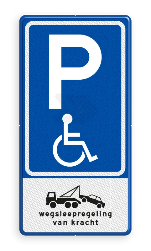 Parkeerborden mindervaliden - verkeersbord-rvv-e06-pictogram-parkeren-minder-validen-wegsleepregeling-traffictotaal