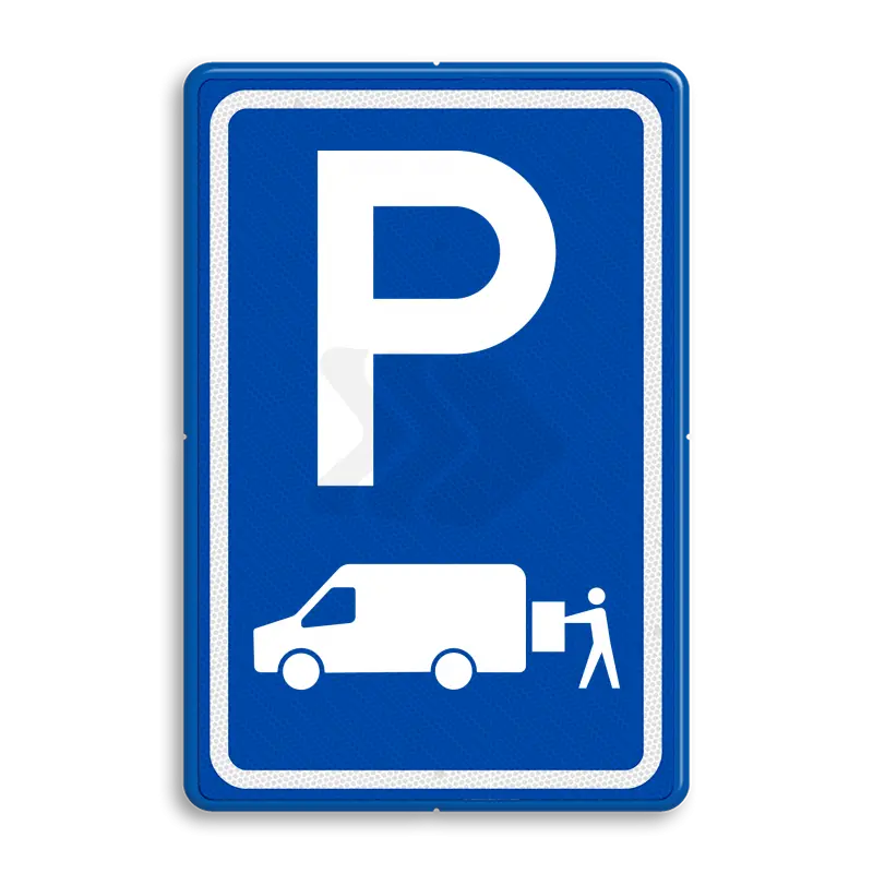Parkeerroute borden - verkeersbord-rvv-e07b-parkeergelegenheid-laden-en-lossen