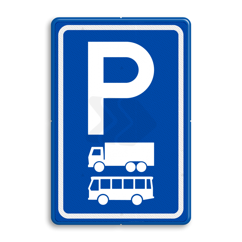 PARKEERGELEGENHEID - verkeersbord-rvv-e08a-parkeerplaats-vrachtwagens-en-bussen