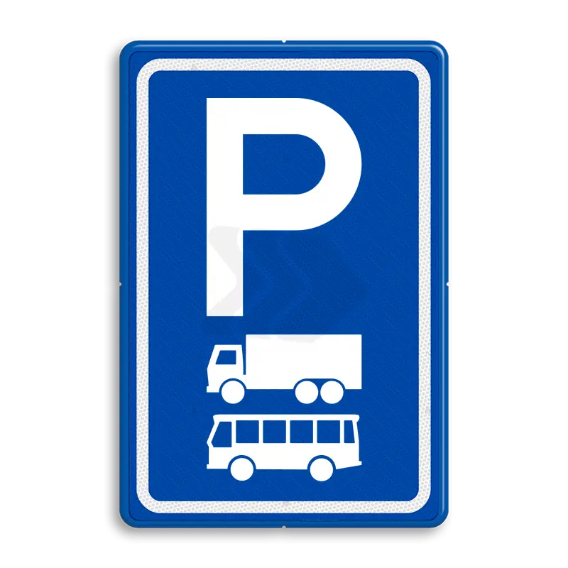 PARKEERBORDEN - verkeersbord-rvv-e08a-parkeerplaats-vrachtwagens-en-bussen