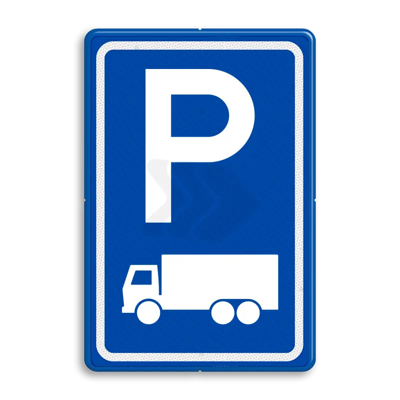 PARKEERGELEGENHEID - verkeersbord-rvv-e08c-parkeerplaats-vrachtwagens