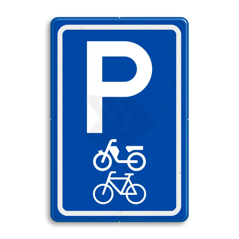 PARKEERGELEGENHEID - verkeersbord-rvv-e08g-parkeerplaats-fietsen-en-brommers
