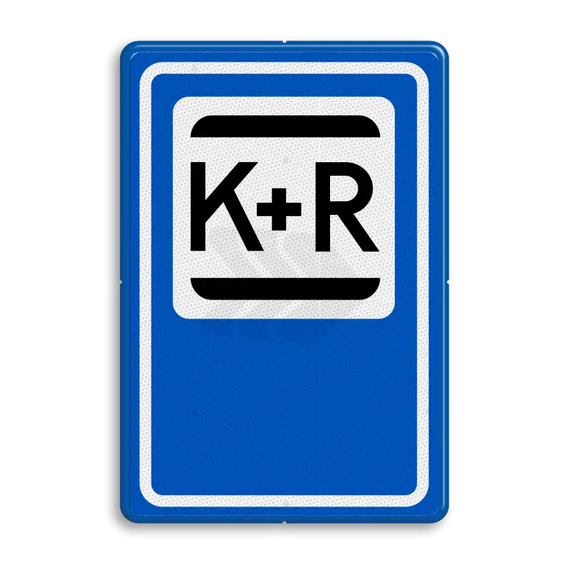 PARKEERBORDEN - verkeersbord-rvv-e12-kiss-ride