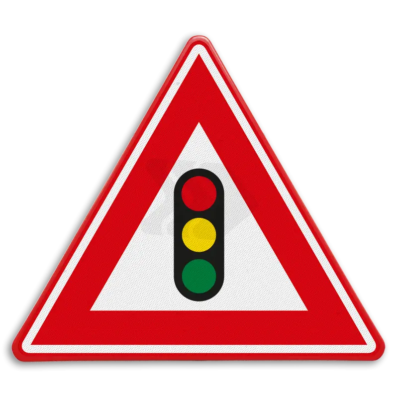Waarschuwingsborden - verkeersbord-rvv-j32-vooraanduiding-verkeerslichten