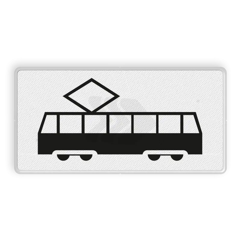 OB - ONDERBORDEN - verkeersbord-rvv-ob14-onderbord-geldt-alleen-voor-tram