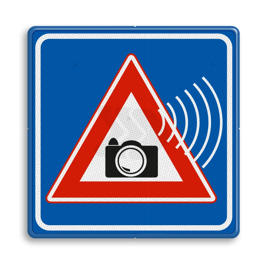 Video en camerabewaking - roodlicht-controle-camerabewaking-verkeersbord