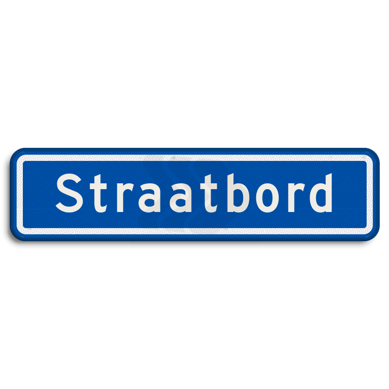Straatnaambord - straatnaambord-10-karakters-600x150-mm-nen-1772-Traffictotaal