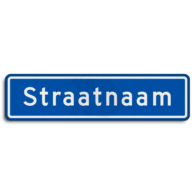 Straatnaamborden - straatnaambord-11-karakters-800x200-mm-nen-1772-Traffictotaal.nl