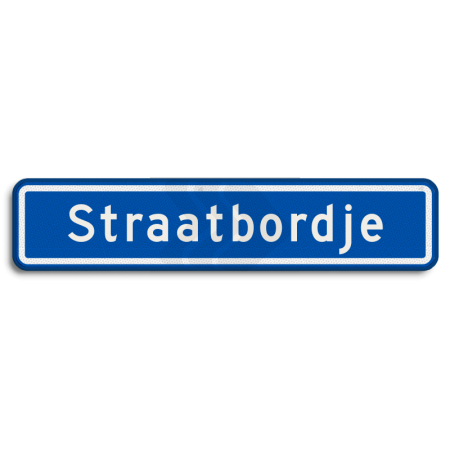 Straatnaambord - straatnaambord-12-karakters-700x150-mm-nen-1772-traffictotaal.nl
