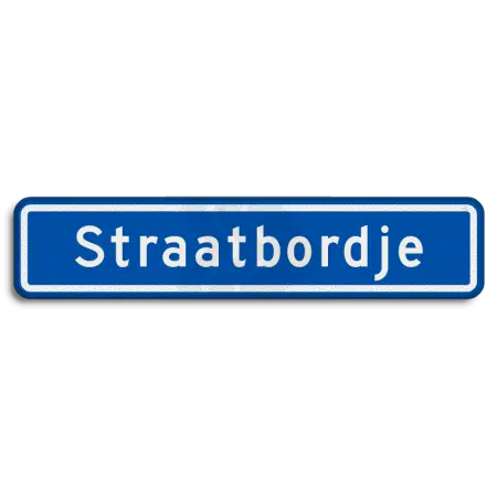 Straatnaamborden - straatnaambord-12-karakters-700x150-mm-nen-1772-traffictotaal.nl