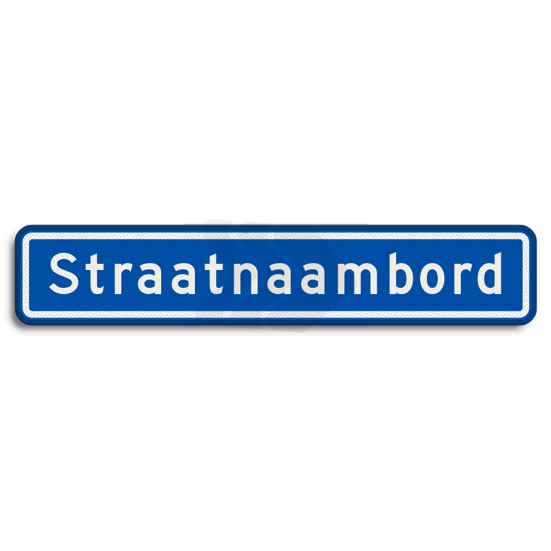 Straatnaambord - straatnaambord-14-karakters-800x150-mm-nen-1772-traffictotaal.nl