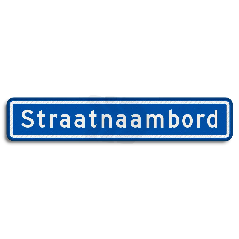 Straatnaamborden - straatnaambord-14-karakters-800x150-mm-nen-1772-traffictotaal.nl