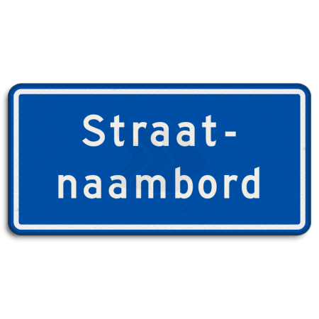 Straatnaambord - straatnaambord-20-karakters-600x300-mm-2-regelig-nen-1772-Traffictotaal.nl