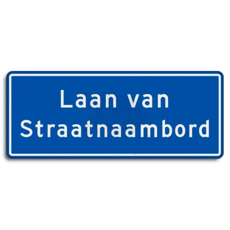 Straatnaamborden - straatnaambord-28-karakters-1000x400-mm-nen-1772-Traffictotaal.nl