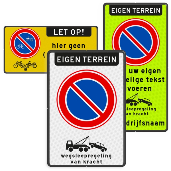 verkeersborden-parkeren-verboden-eigen-terrein-traffictotaal